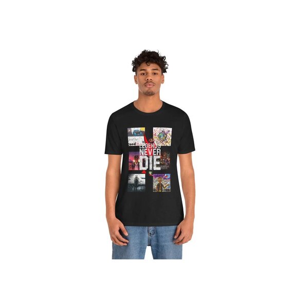 Juice WRLD Tribute T-Shirt: Legends Never Die Album Cover Tee - Picture 2 of 2